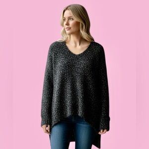 Cozy Black sparkly Sweater